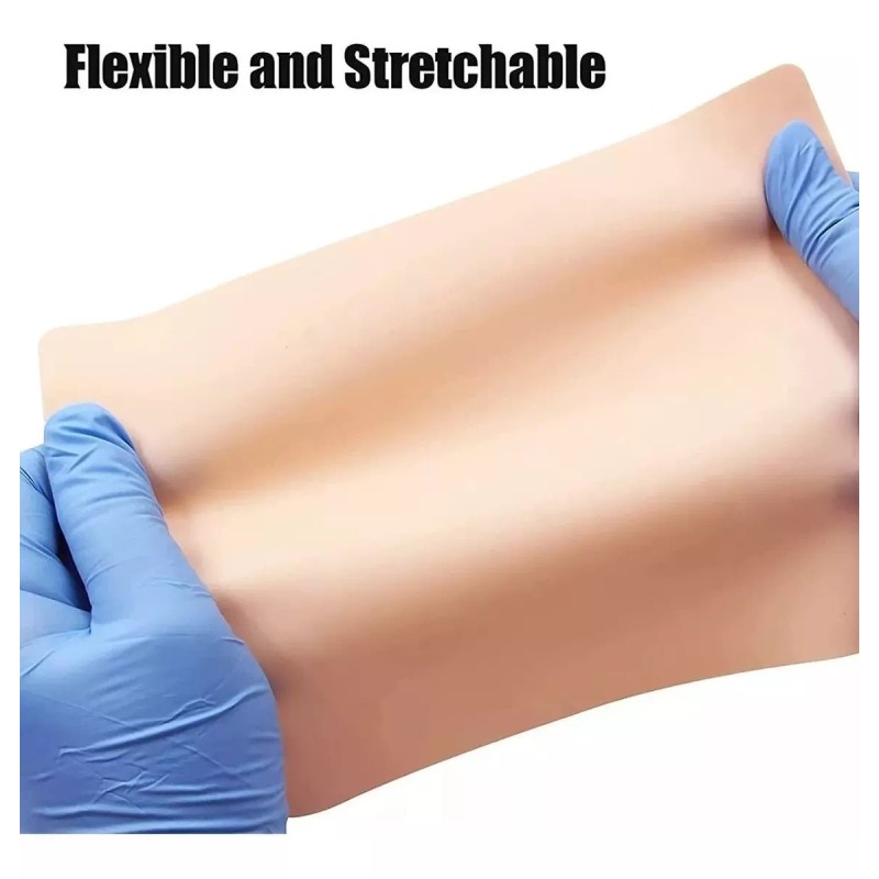 Unic Piel Sintética Para Práctica Tatuaje, Microblading 5 Piezas