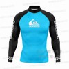 Quiksilver Men's Long Sleeve Rash Guard Wetsuit - Quick Dry Snorkeling & Sun Protection Jacket 2XL/Single Top 11 5ea