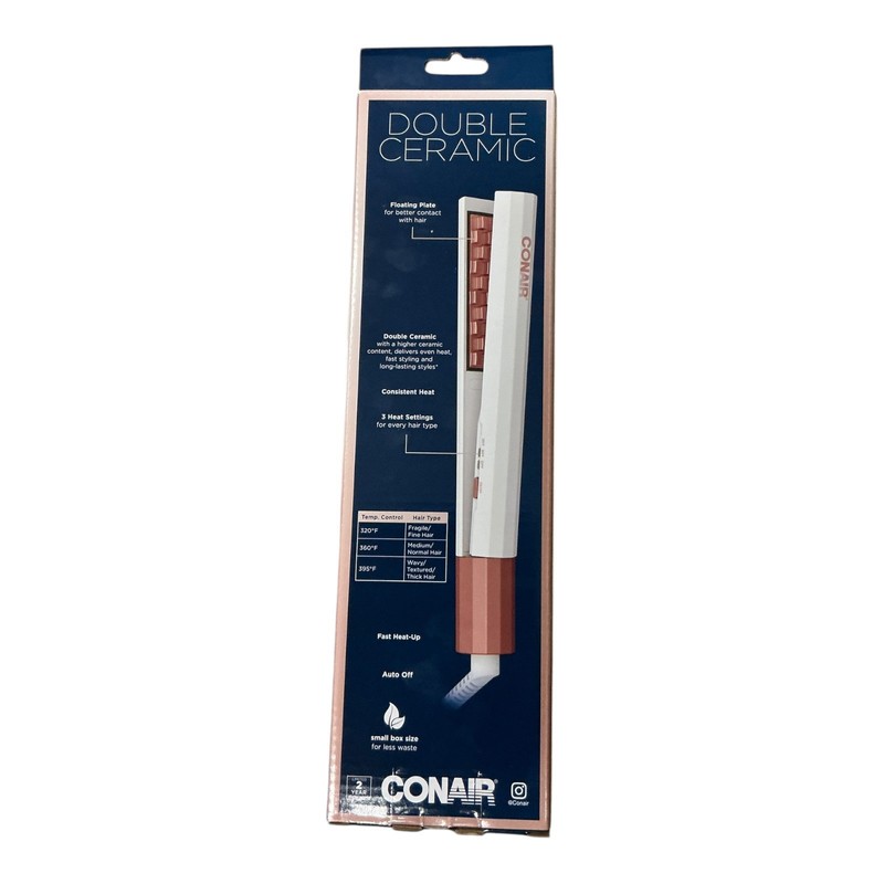 Conair Double Ceramic 3/4” Volumizing Root Lifter Hair Iron