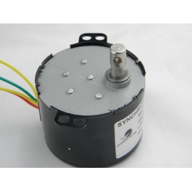 CHANCS 50KTYZ Geared Motor AC 220V 2.5RPM CW/CCW Torque 25 kg cm 6W Power