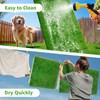 Artificial Dog Grass Pee Pad 30.5"x30.5" 2 Pack, Washable Indoor
