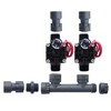Hunter PGV101-MM 2 Zone Dura Manifold Valve Kit with Flow