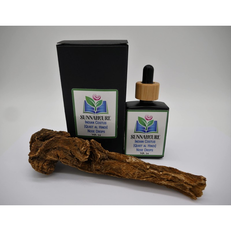 SunnahCure Indian Costus (Quist al Hindi) Nose Drops