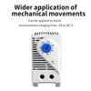 Mechanical Thermostat, KTS011 0-60°C Adjustable Compact Normally Open/Closed Temperature Controller