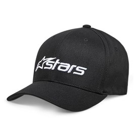 Alpinestars Men's Blaze 2.0 Hat Baseball Cap, Black/White, S/M