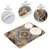 Decorative Mandala Dish Drying Mats 18 x 24 Inch Super