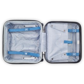 DELSEY Paris Cruise 3.0 Hardside Underseater Carry On Luggage with 2 Wheels, Graphite