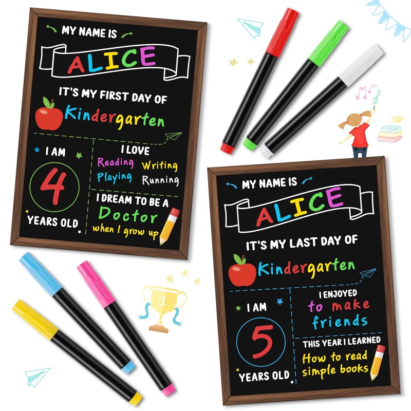 IJIGU First & Last Day of School Board, 14 x