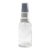 Meliars Dispensador 30 Ml Transparente Cristal Plata (20 Piezas)