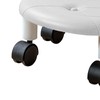 Low Roller Seating PU Surface Plastic Structure Movable Universal Wheels