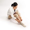 Silk Hospitality Skin Side Silk Open Toe Socks - Silk
