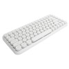 Ajazz Wireless Keyboard Bluetooth 84 Keys Retro Round Keycap Gaming