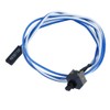 uxcell 1 Pack 2 Pin SW PC Power Cable On/Off