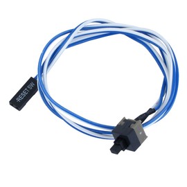 uxcell 1 Pack 2 Pin SW PC Power Cable On/Off Push Button ATX Computer Switch Reset Cable Cord Wire 52cm 20.5" Long