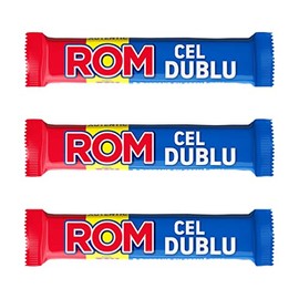 Autentic Rom Cel Dublu Romanian Chocolate - 3 Pcs x 50 g each