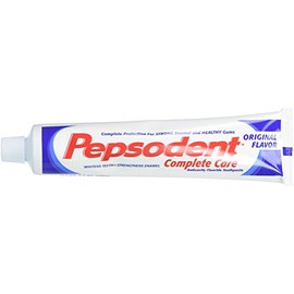 Pepsodent Complete Care Anticavity Fluoride Toothpaste, Original, 5.5 Ounce (Pack of 6)