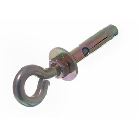 Pack of 4 Sleeve Anchor Eye Bolt M8 Screw M10 x 52 mm Length Shield YZP