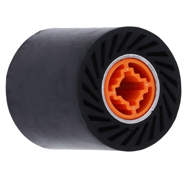 Wire Drawing Wheel Rubber Aluminum Core Polishing Burnishing Sand Roller