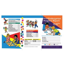 Hayes Pre-Kindergarten Progress Report (4 and 5 Year olds) - 10 Pack
