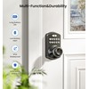 Veise Keypad Door Lock with Knob, Keyless Entry Digital Lock