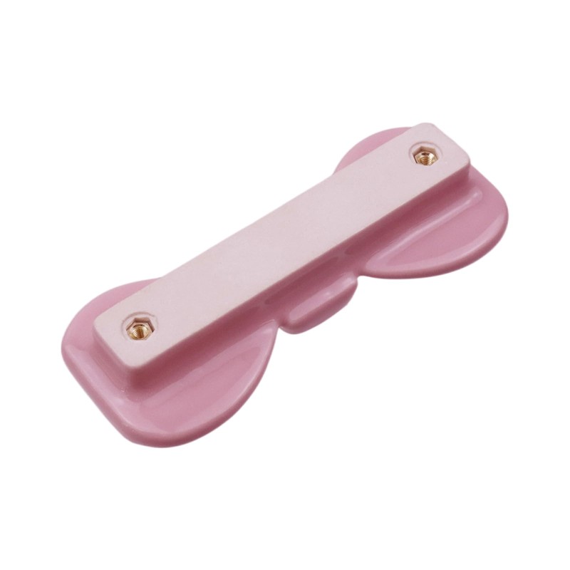 HEVSTIL 4 PCS Bow Shape Cabinets Knobs for Cabinet Drawer