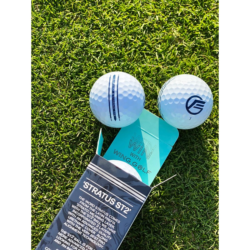 Wing Golf Stratus ST 2 Ultra Tour Soft Golf Balls
