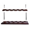 KAFpipeWorkshop Wooden Pipe Stand for 10 Smoking pipes Handmade from