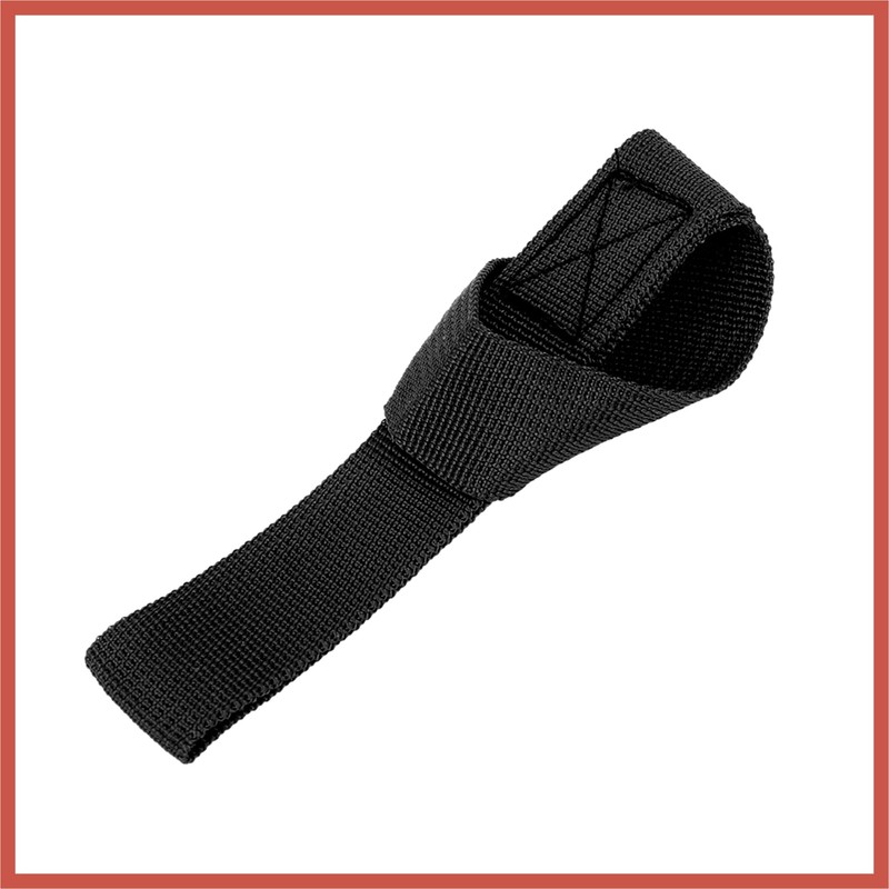 ACROPIX 6 PCS Black 2.5 x 20.5cm Cargo Belt Soft