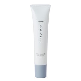 SPF50+ PA+++++ Mon BAACE Monbace, 1.4 oz (40 g), Vita-charge Sun Block, UV Protection, Made in Japan