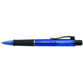 Faber-Castell Grip 145752 Ballpoint Pen Blue/Clear