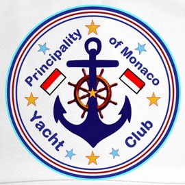 CafePress Monaco Yacht Club Unique Adjustable Baseball Hat White