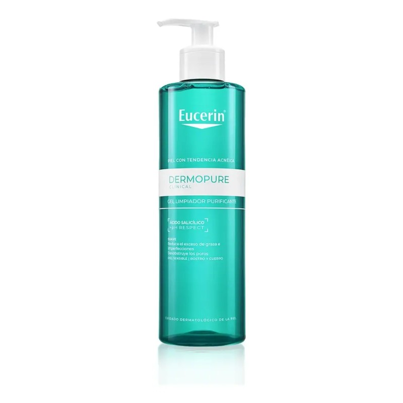 EUCERIN DermoPure Gel de Limpieza facial 400ml Piel Grasa o