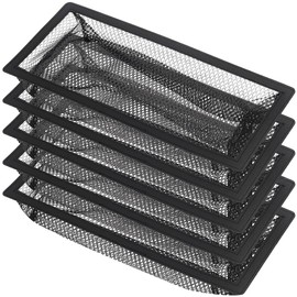 Floor Register Cover Trap,Floor Air Vent Cover Screen for Home Air Vent Filters 5-Pack Floor Vent Mesh Filters Net Trap… (4 x 12 Inch)