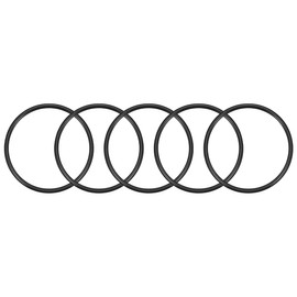 sourcing map Nitrile Rubber O-Rings 52mm OD 47.2mm ID 2.4mm Width, Metric Sealing Gasket for Automotive Machine Plumbing, Pack of 5