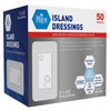 MED PRIDE Adhesive Island Dressing 2x3 in, Pack of 50