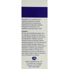 Ponaris Nasal Emollient Drops Nasal Irritation & Congestion Relief 1 oz 2 Pack