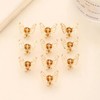 30 Pcs Hair Clips Gold Butterfly Mini Hair Claw Hollow