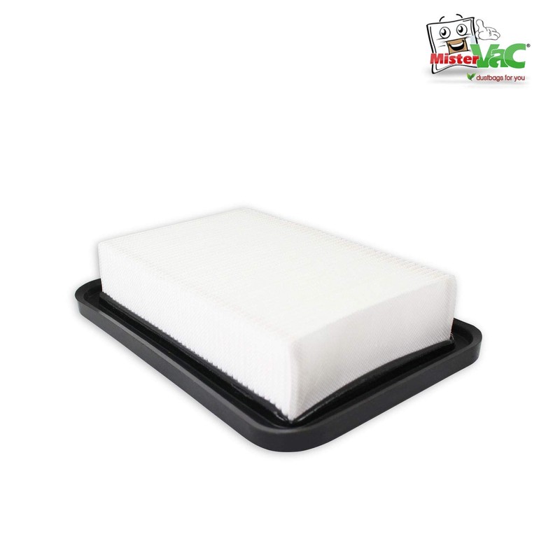 MisterVac Compatible with lamellar Filter Replacement Filter Nilfisk Attix 33-2L