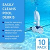 (10 Pack) Pool Cleaner Sweep Hose Tail Scrubber 9-100-3105 Replacement