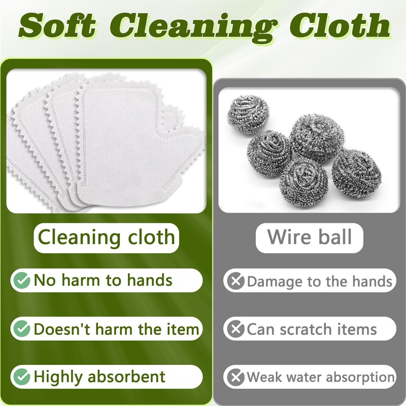 Betinyar 50pcs Multi-Purpose Washable Dusting Gloves, Dusting Gloves for House