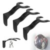 Funtery Pack of 3 Helmet Wall Mount, Helmet Holder with