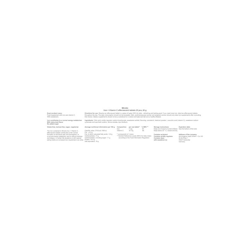 MivlisVitamins (Iron + Vitamin C - 4pack)