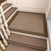 PADOOR Non Slip Stair-Treads Matching-Mat for Wooden Steps, Square Rubber