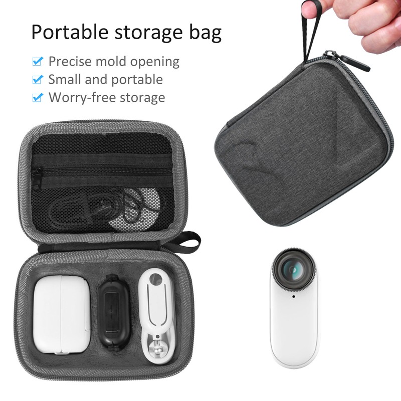 Sunnylife Camera Storage Bag for Insta360 GO 2 Portable Easy