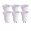 CIKAMIO 6-Packs mr11 Mini gu10 120V Non-dimmable 3w COB led