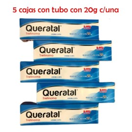 Queratal Tretinoina Manchas Cicatrices Quita Acné Estrías 5p