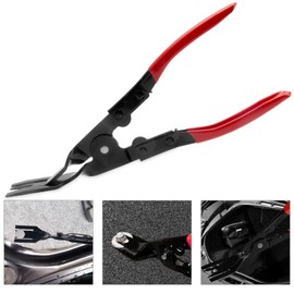 TNSLAND Plastic Rivet Pliers, Door Trim Pliers for Removing Clips, Door Panel Release Pliers, Buckle Pliers, Removal Trim Clip Pliers, Removal Panel Clip Pliers Clip Pliers for Car Door
