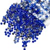 qiipii qiipii 620PCS 6mm Crystal Blue Resin Rhinestones for Crafting