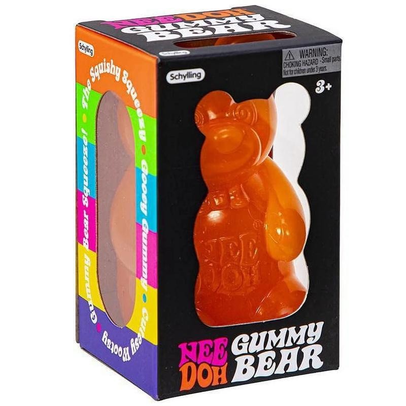 Nee Doh Gummy Bear Squishy Stress Toy - Jumbo Squeezy