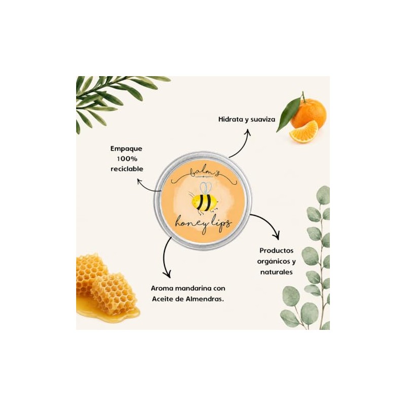 Balm's Honey Lips Kit 4 10g - Balsamo Labios Hidratante
